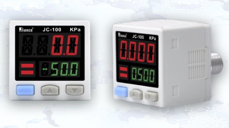 Jiance 數(shù)顯壓力表 兩路輸出 可以設(shè)置四個(gè)閾值