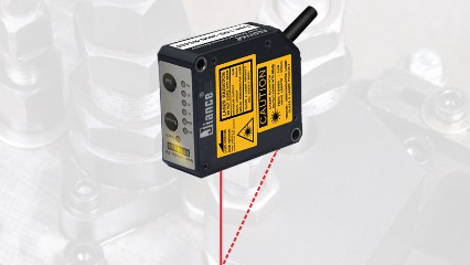 Jiance 激光位移傳感器  有四種量程可選